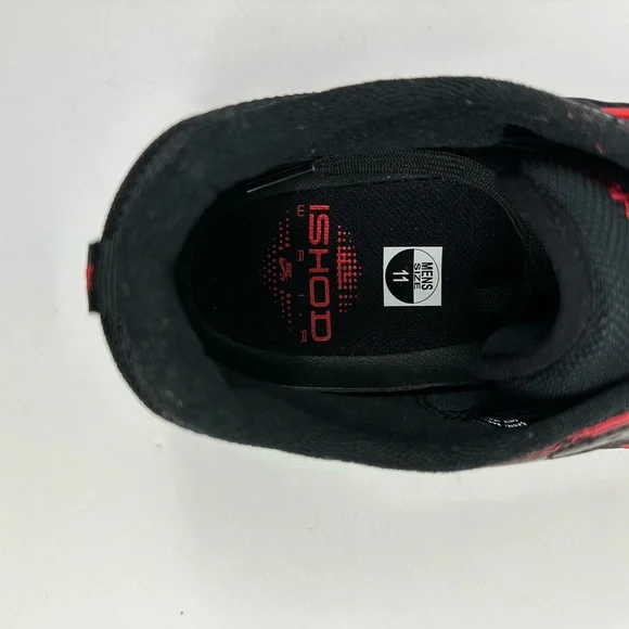 Men's Nike SB Ishod Wair Skate Skateboard Shoes Black/Red DV5473-001 - Size 11 - Picture 8 of 9
